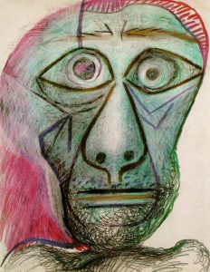 Picasso's 1971 Self-portrait